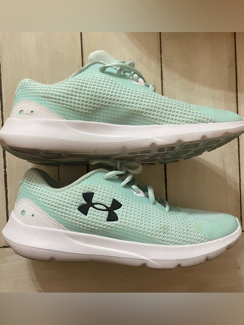 Under Armour Sneakers Teal Womens 10 - Picture 2 of 7